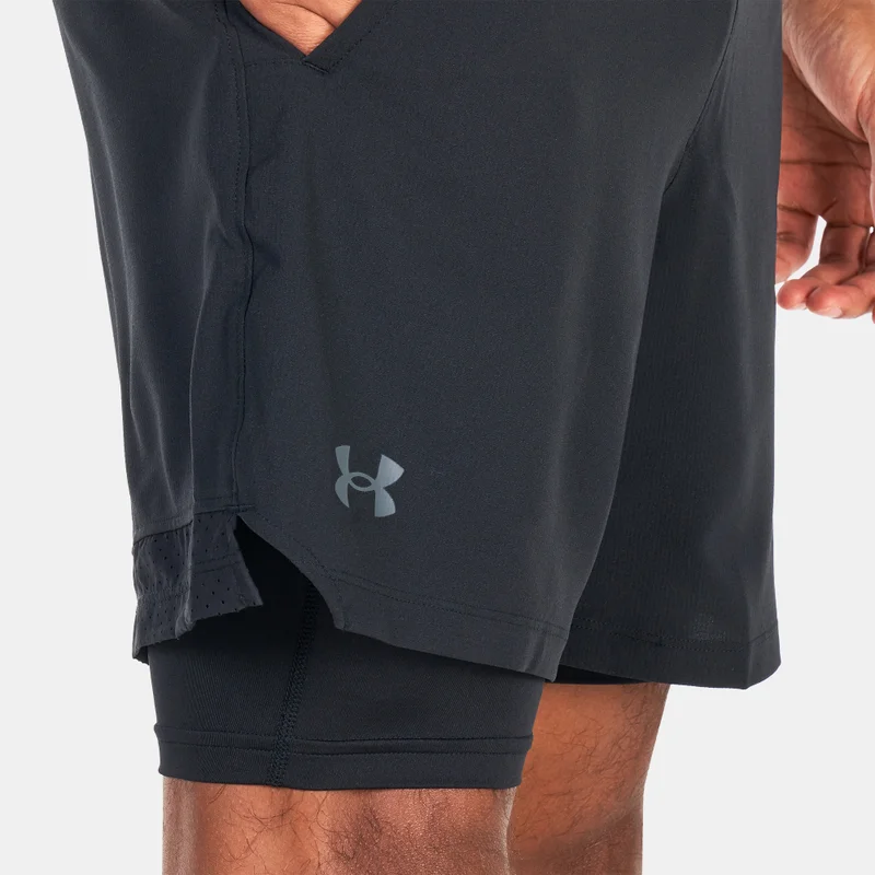 UNDER ARMOUR Black Men's Vanish Woven 2-in-1 Shorts for Men | Best Price UAE